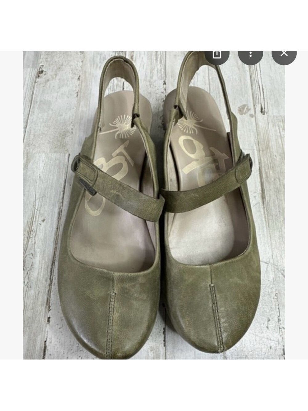 OTBT Springfield Wedge Mary Jane SZ 8 “Women’s Boho Comfort”. - Picture 3 of 9